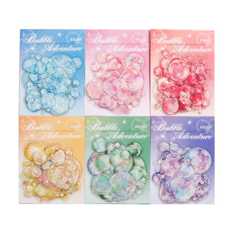 Bubble Adventure Sticker 10pcs