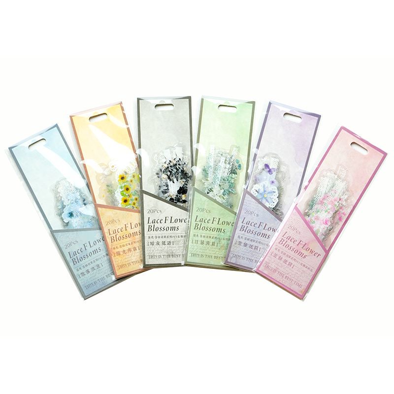 Lace Garden Strip Sticker