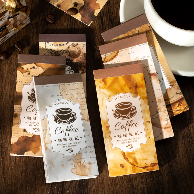 Coffee Notes Sticker Book