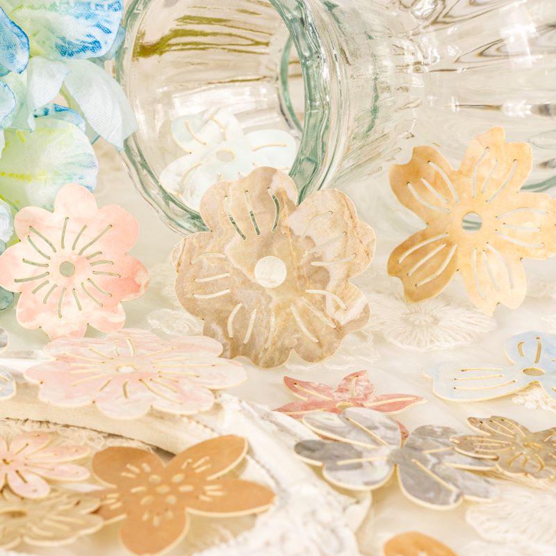 Cherished Blossoms Die-Cut Floral Stickers