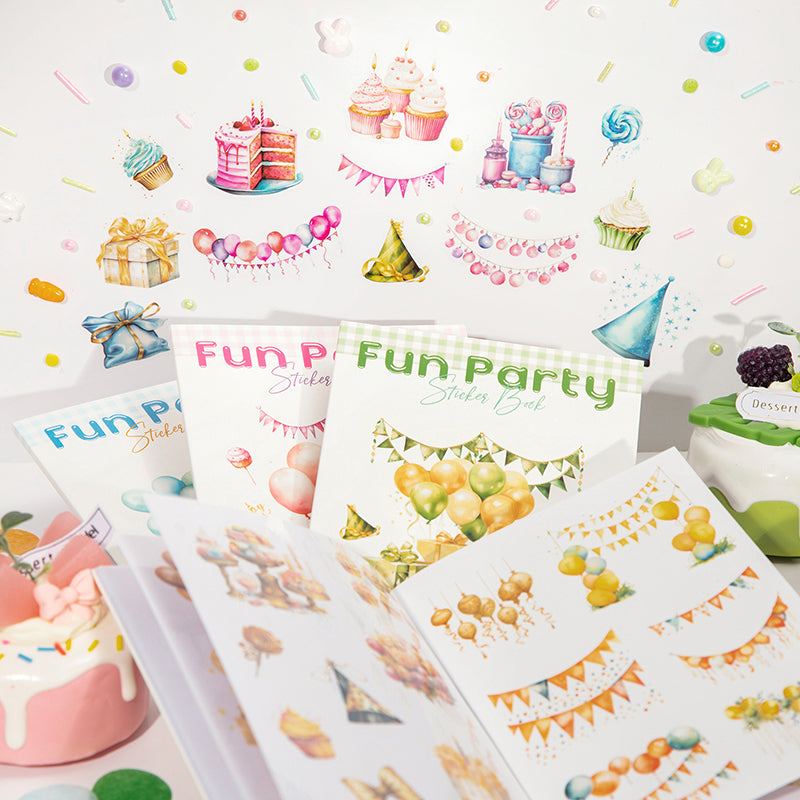 Fun Party Sticker Book