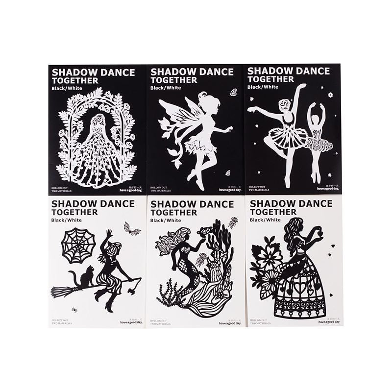 Dancing Shadows Stickers