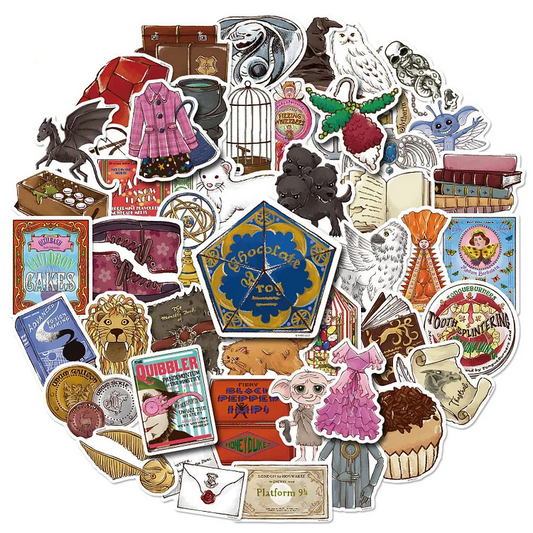 Harry Potter Material Sticker Package