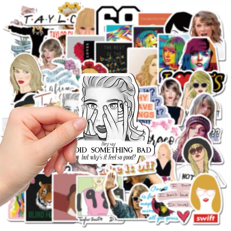 Taylor Material graffiti stickers package