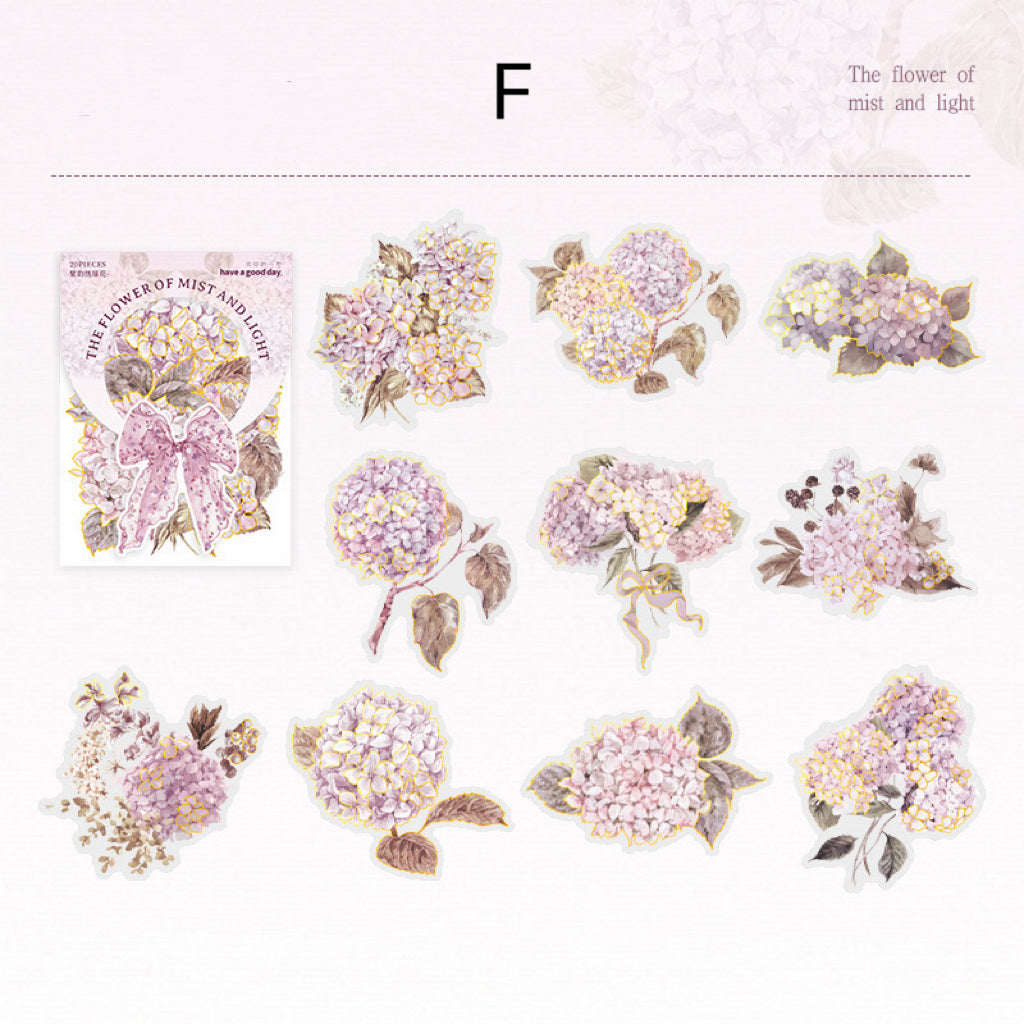 Foggy Blossom Stickers