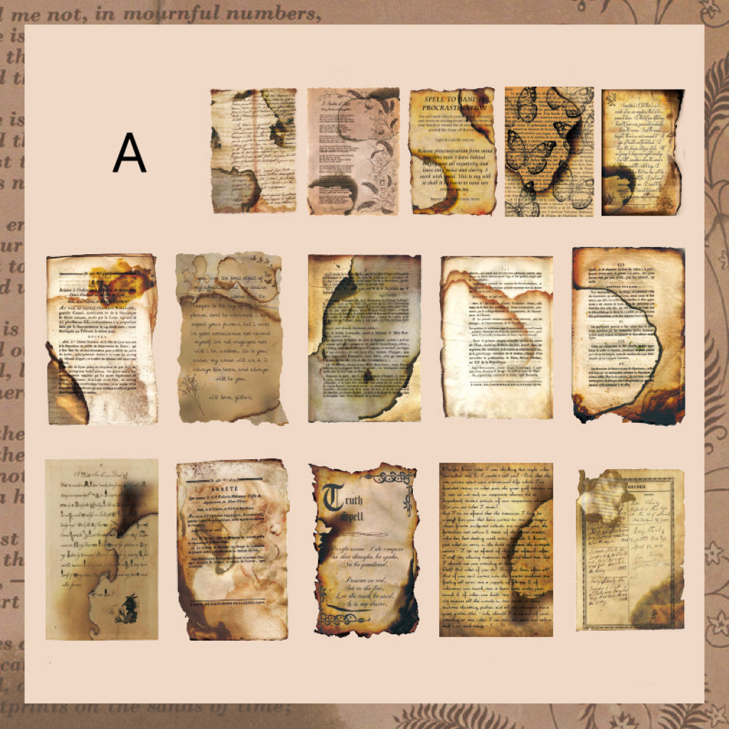 Ruins Infatuation Scrapbooking Paper