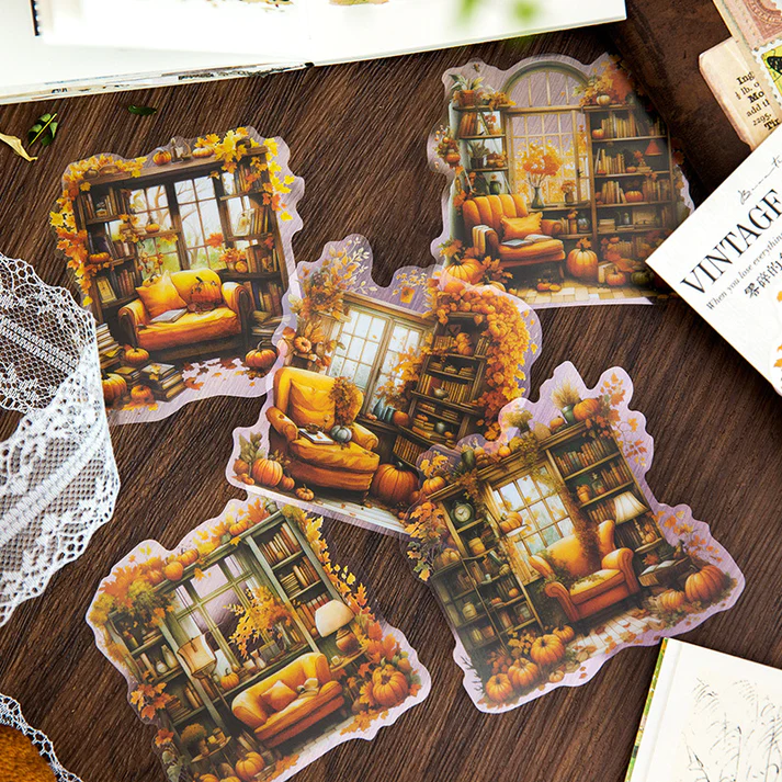 Fragmented Corners Stickers