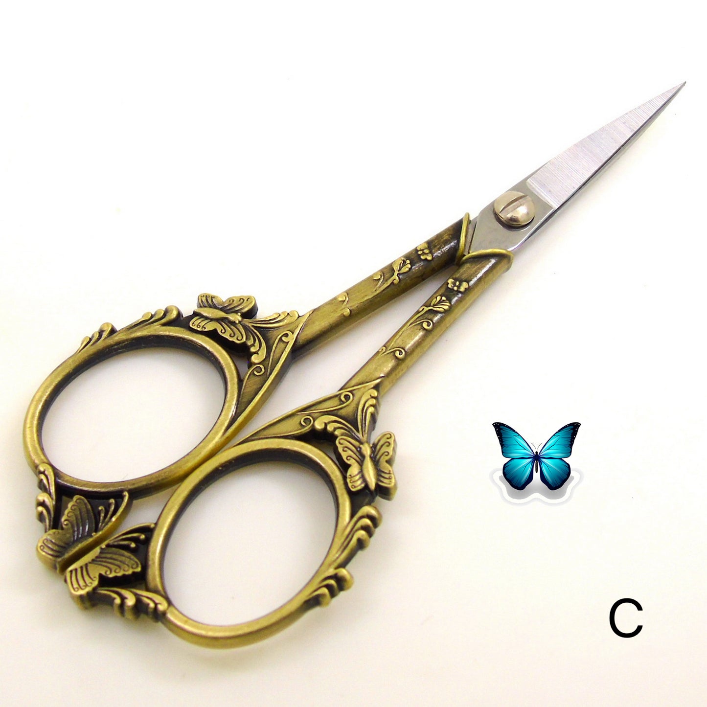Butterfly Shape Stainless Steel Scissors