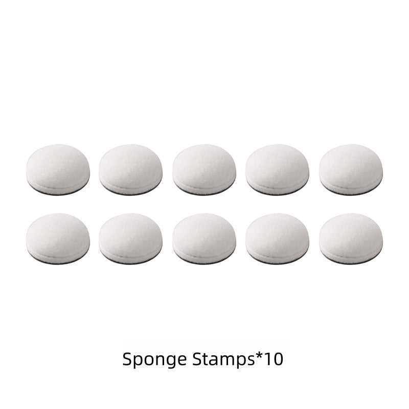 Wooden Handle Sponge Stamps