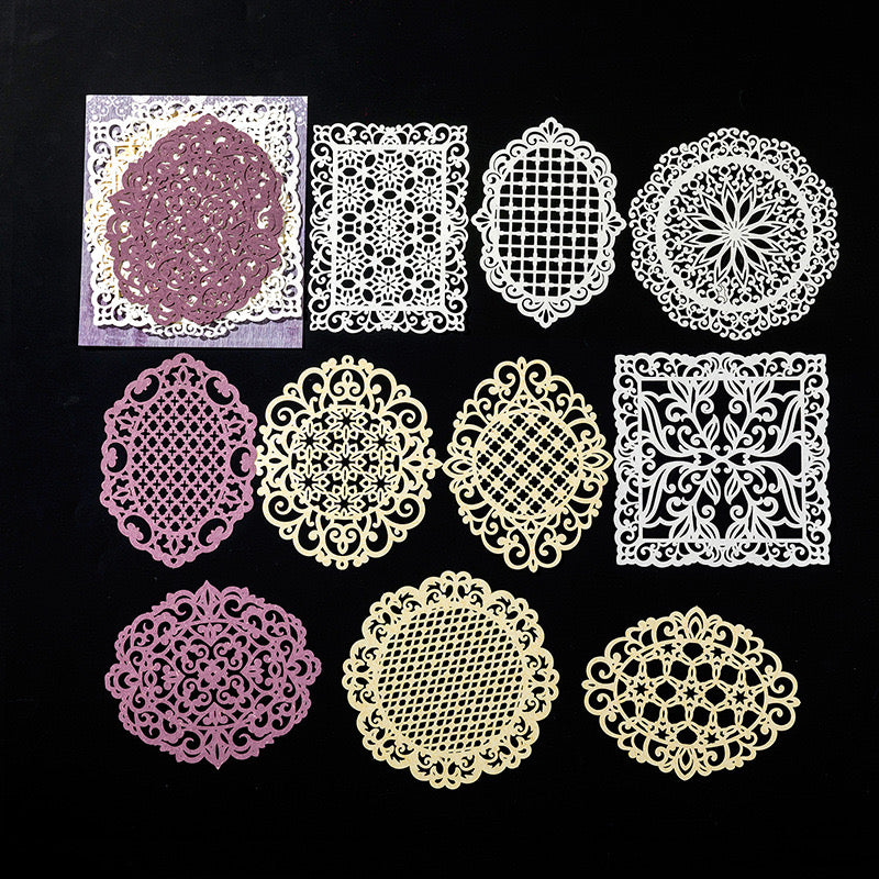 Shining Light Die-cut Lace Paper