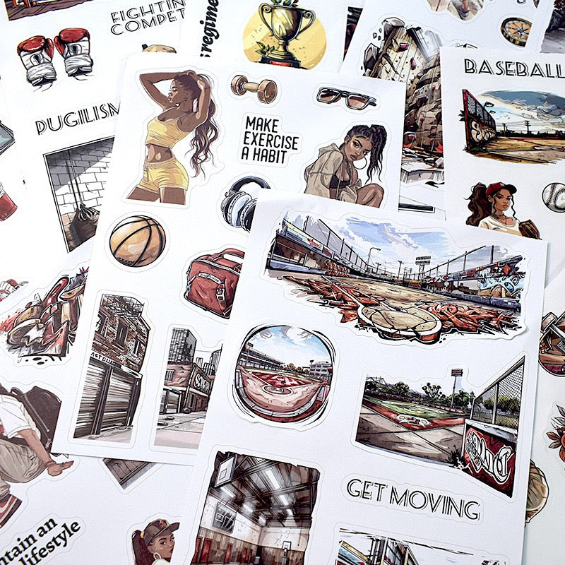 Whimsical Wanderings Sticker Book