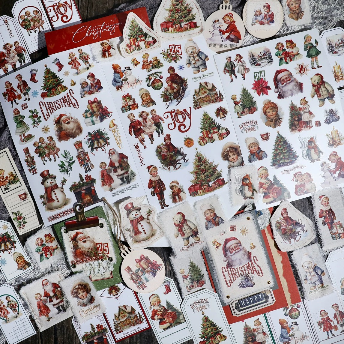 Christmas Rub-On Stickers