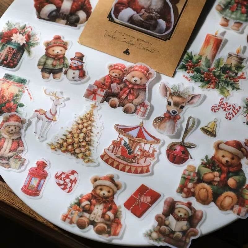 Merry Christmas Vellum Stickers