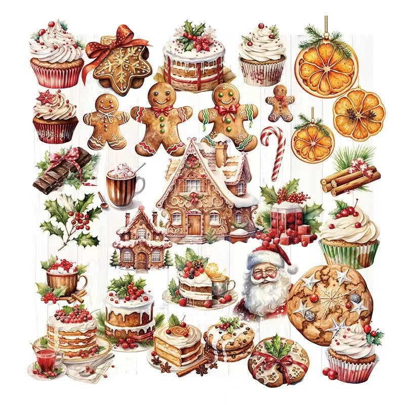 Christmas Cookies Vellum Stickers