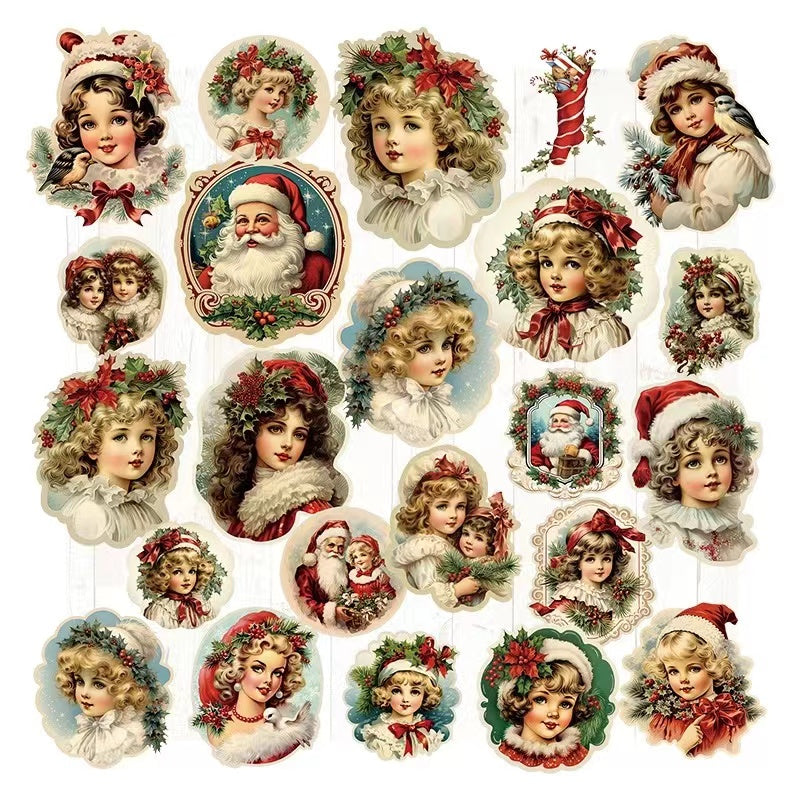 Christmas Kids Vellum Stickers