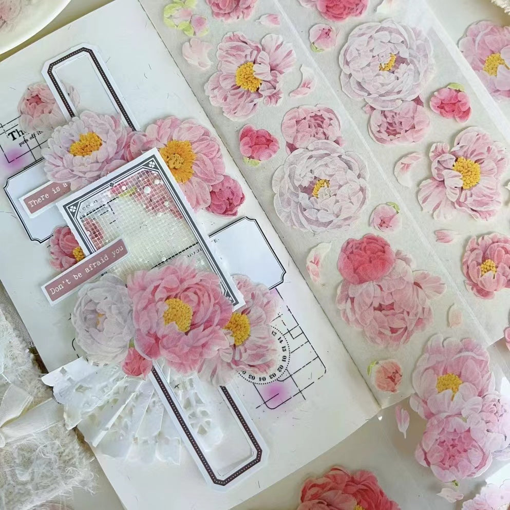 5cm*100cm Peony Pink Tape