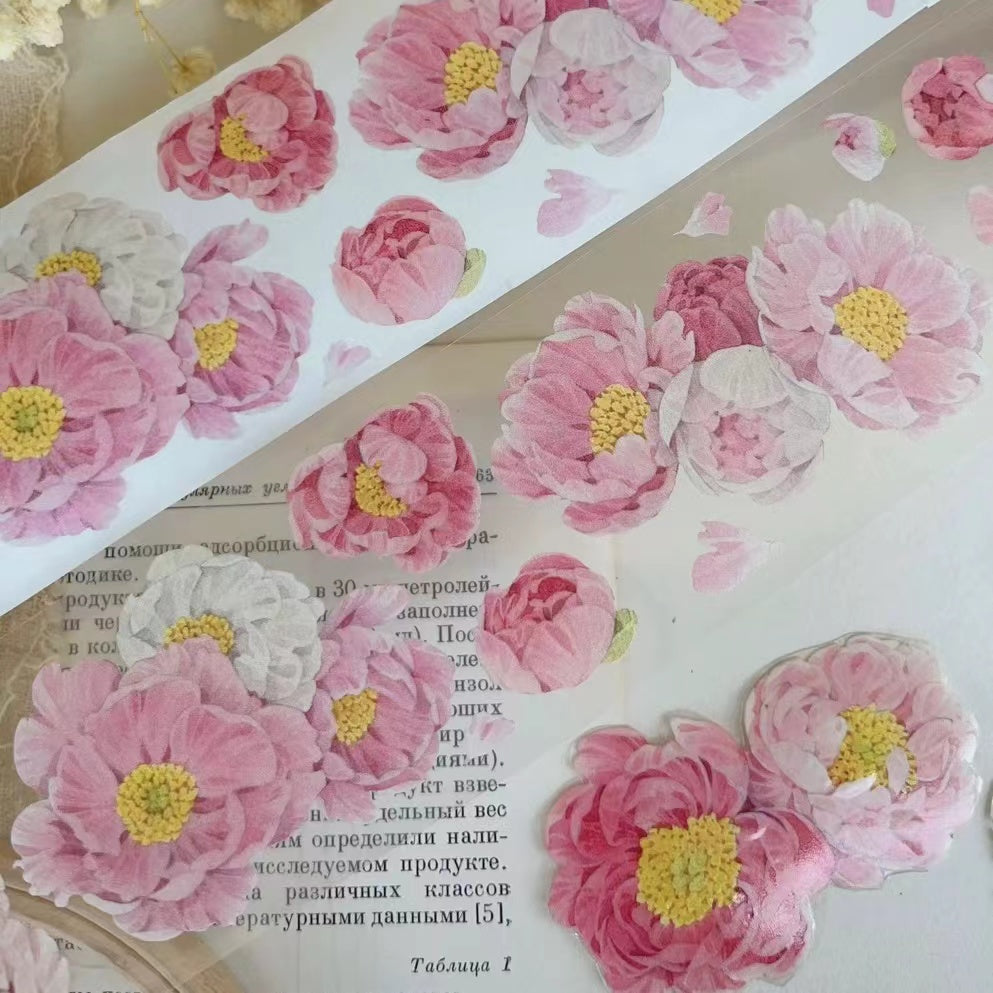 5cm*100cm Peony Pink Tape