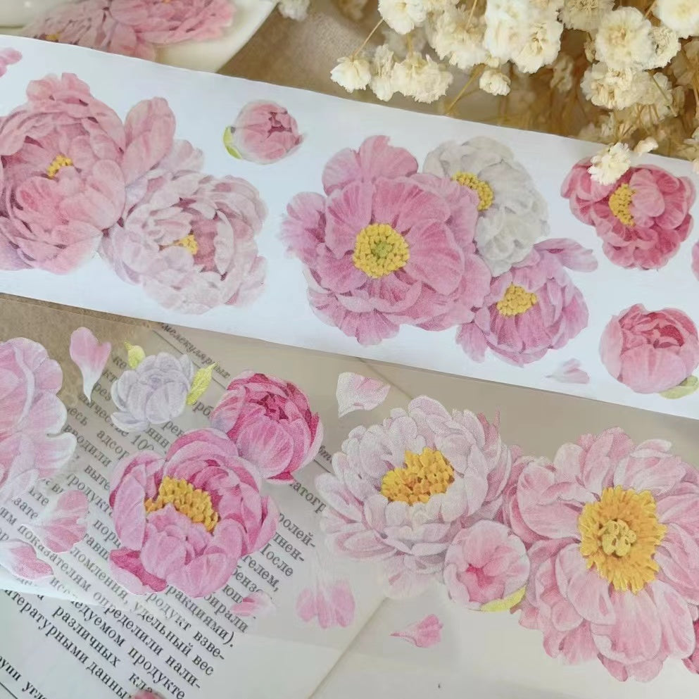 5cm*100cm Peony Pink Tape