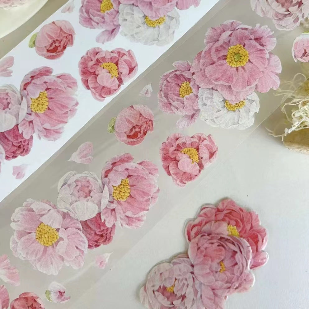 5cm*100cm Peony Pink Tape