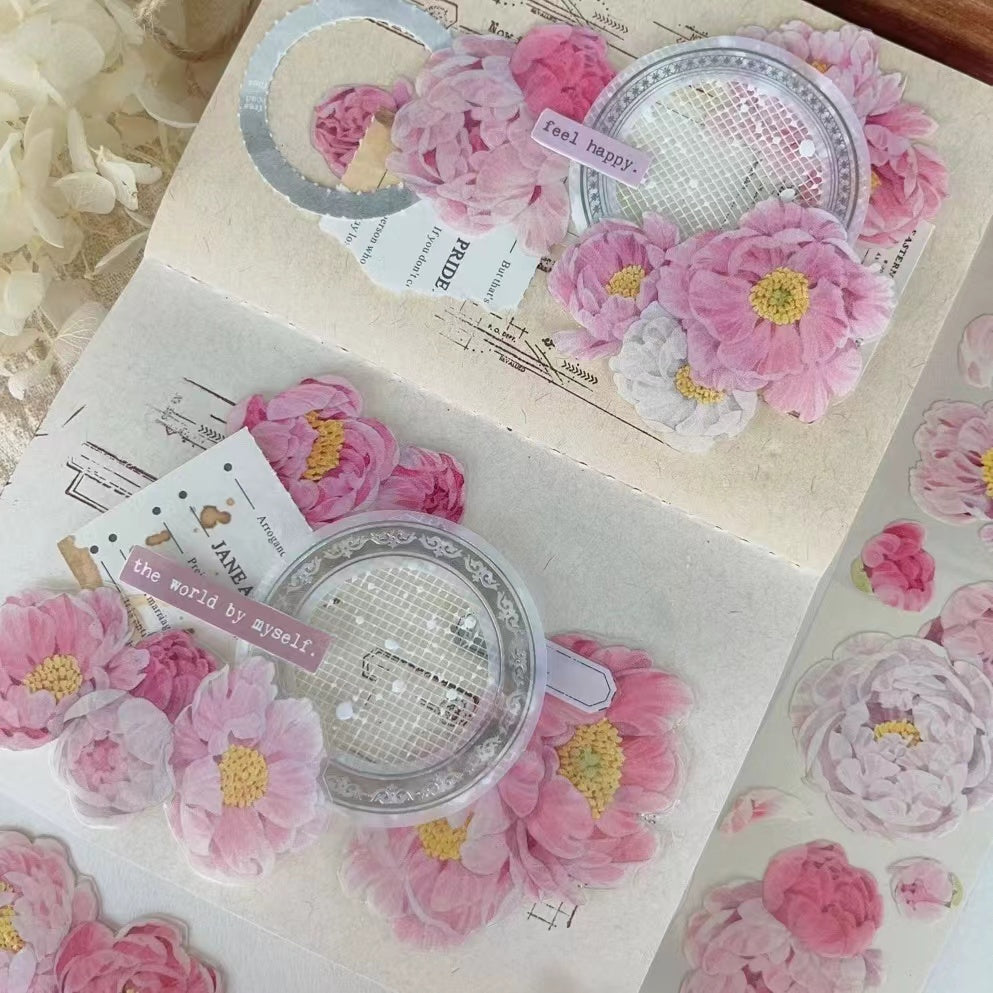 5cm*100cm Peony Pink Tape