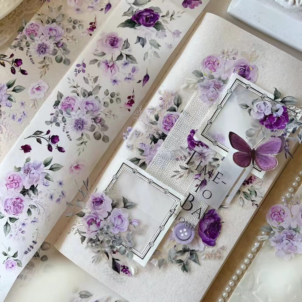 5.5cm*120cm Lavender Mist Tape