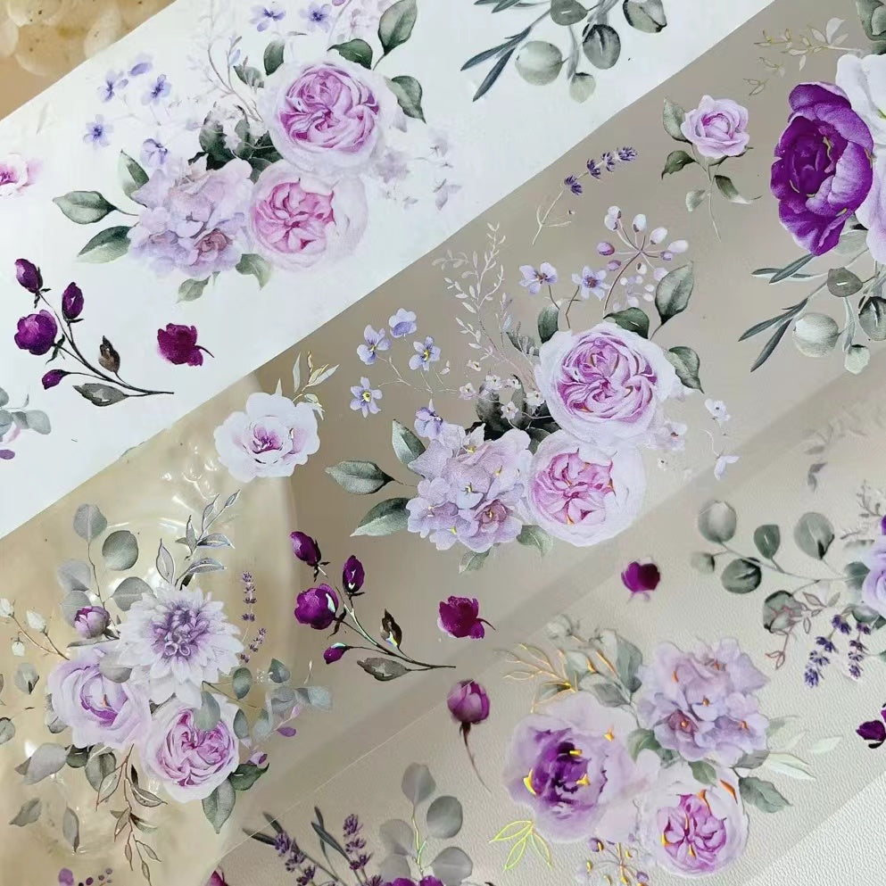 5.5cm*120cm Lavender Mist Tape