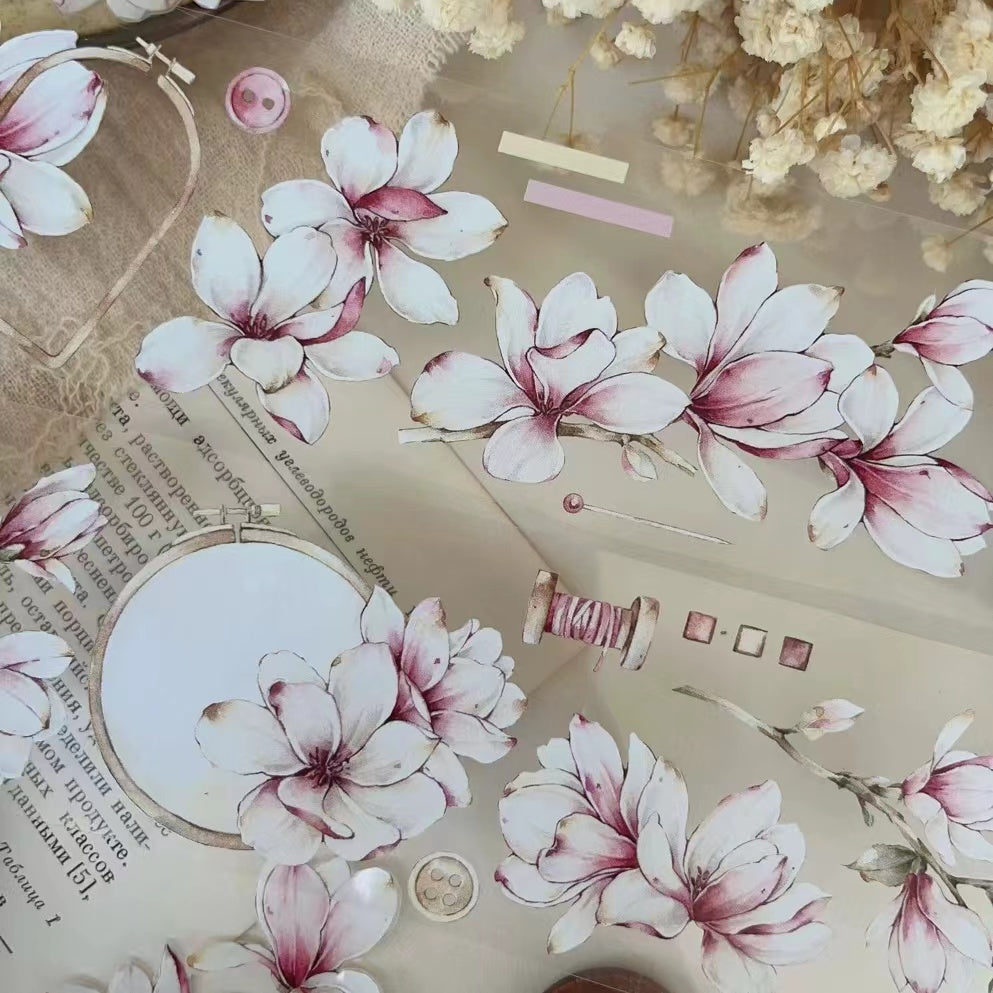 5.5cm*120cm Magnolia Blossom Tape