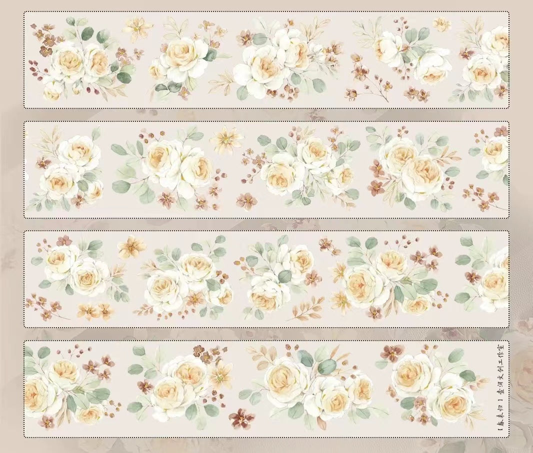 5.5cm*100cm Rose Garden Tape