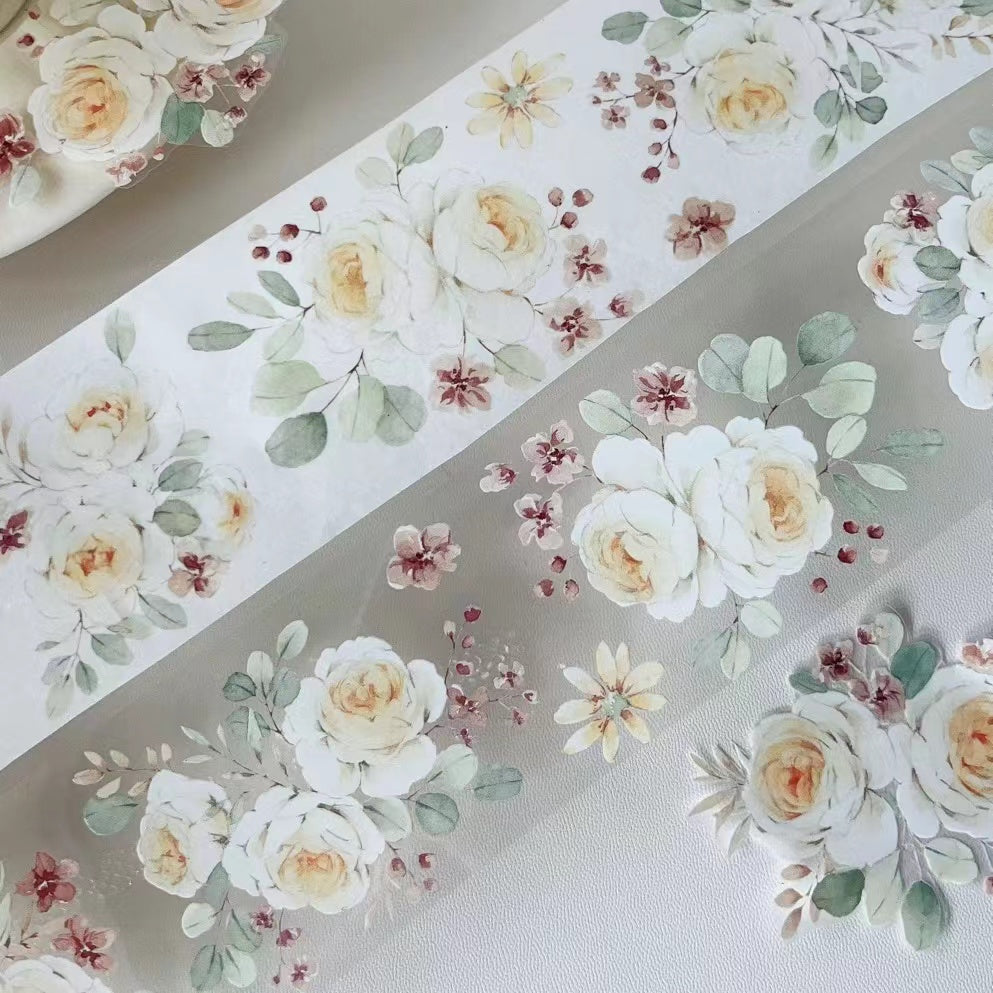 5.5cm*100cm Rose Garden Tape