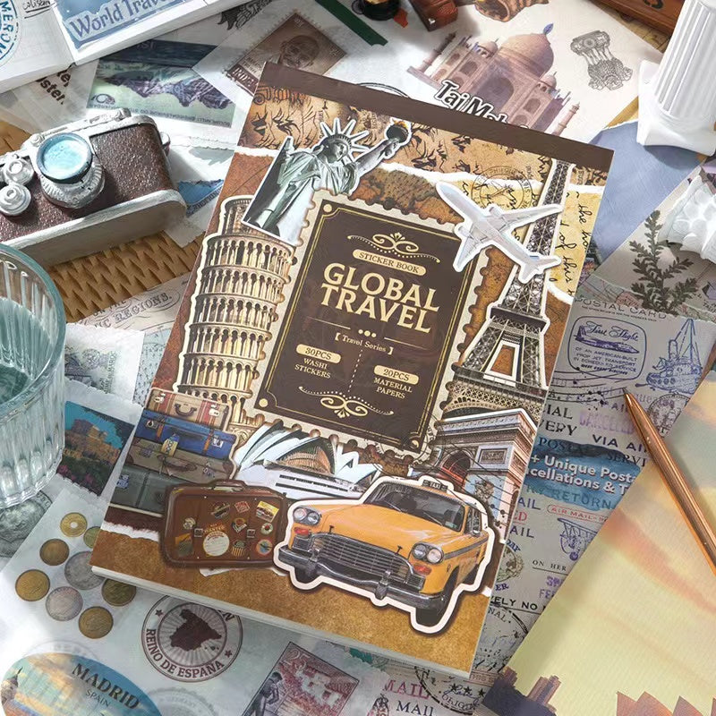 Global Travel Sticker Book