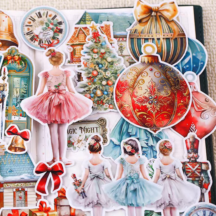 Romantic Christmas Sticker 50pcs