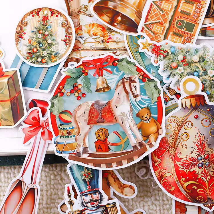 Romantic Christmas Sticker 50pcs