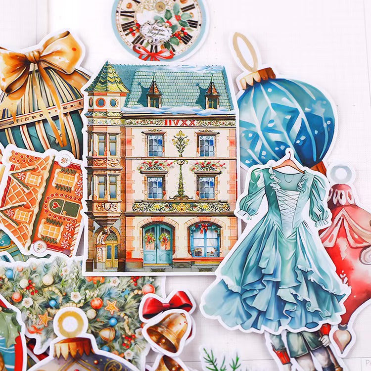 Romantic Christmas Sticker 50pcs