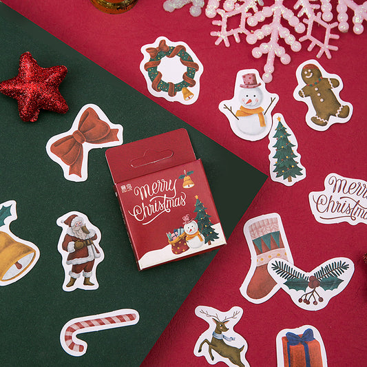 Lawrence Christmas Season Boxed Stickers