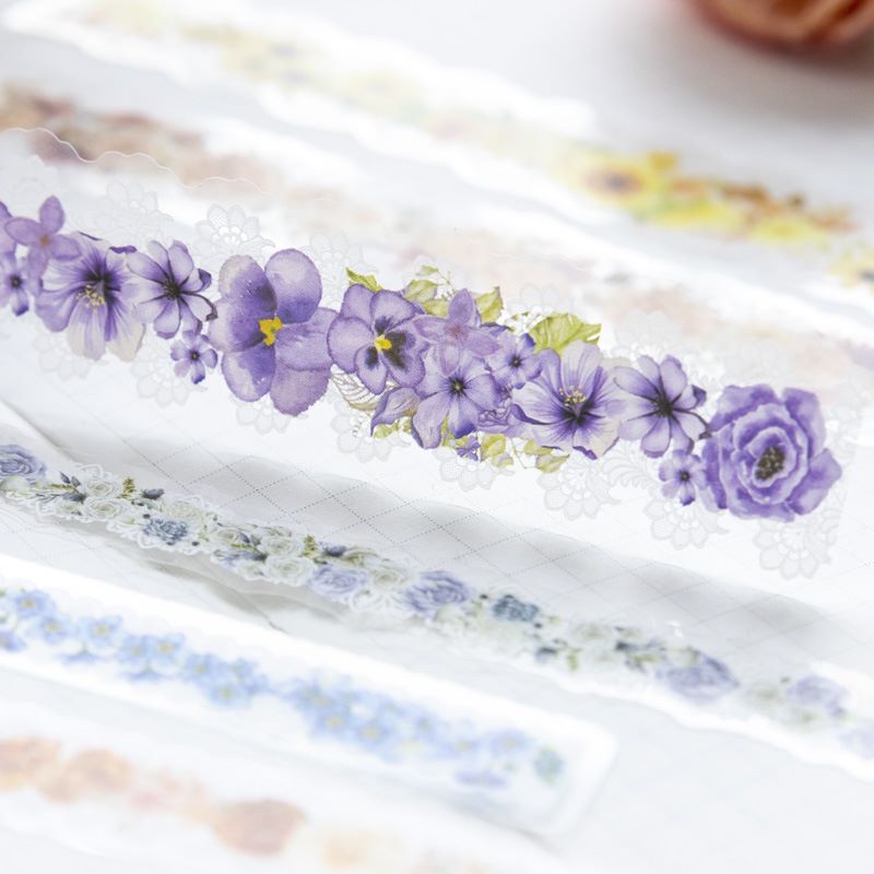 Bloom Floral Lace Stickers