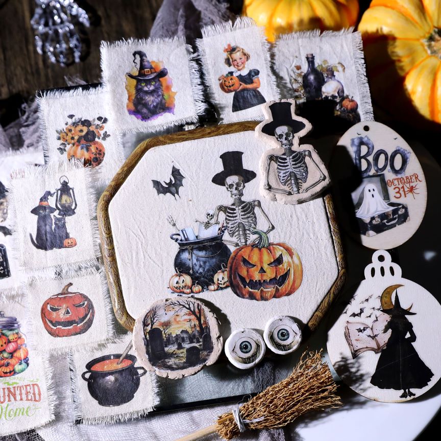 Halloween Rub-on stickers