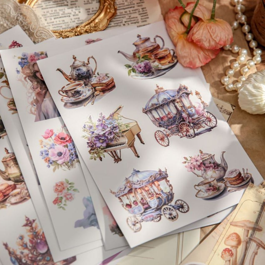 The Gorgeous Fantasy Series Sticker Book