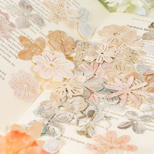 Cherished Blossoms Die-Cut Floral Stickers