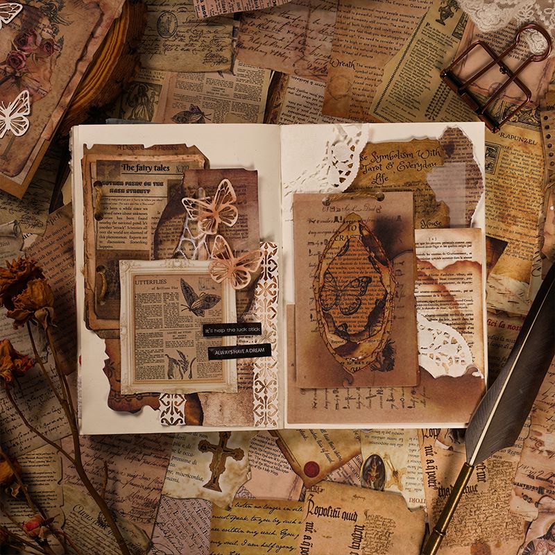 Ruins Infatuation Scrapbooking Paper