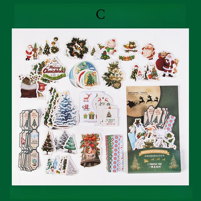 Christmas Gift Vintage Sticker