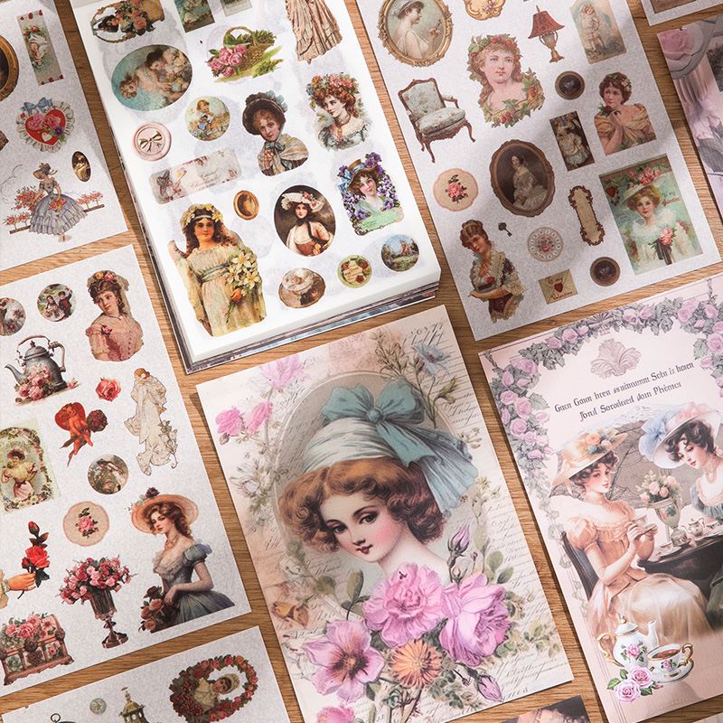 Victorian Garden Sticker Book