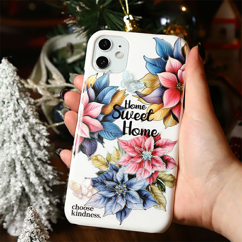 Christmas Blooms Sticker