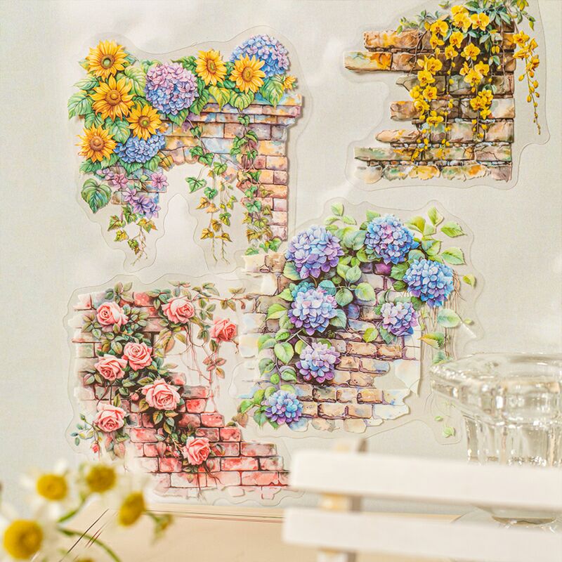 Floral Wall Gathering Sticker