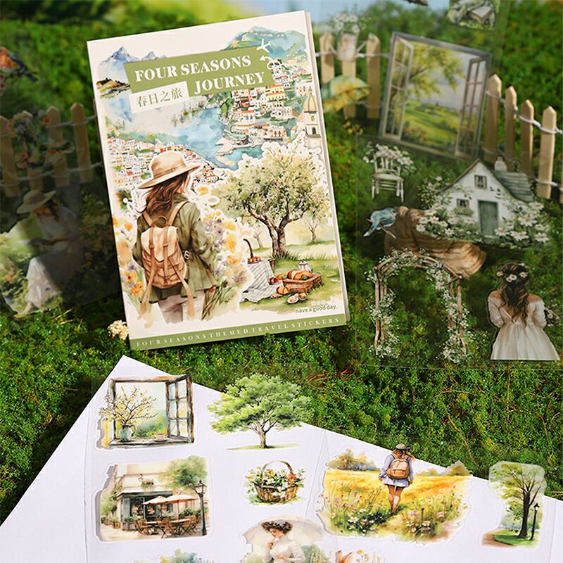 Four Season Journey Sticker Book