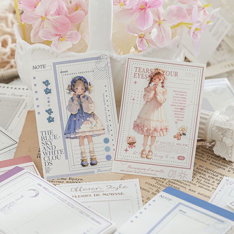 Memory Fragments Memo Pad