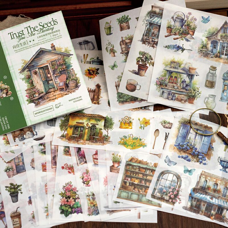 Flavors of Life Sticker Book