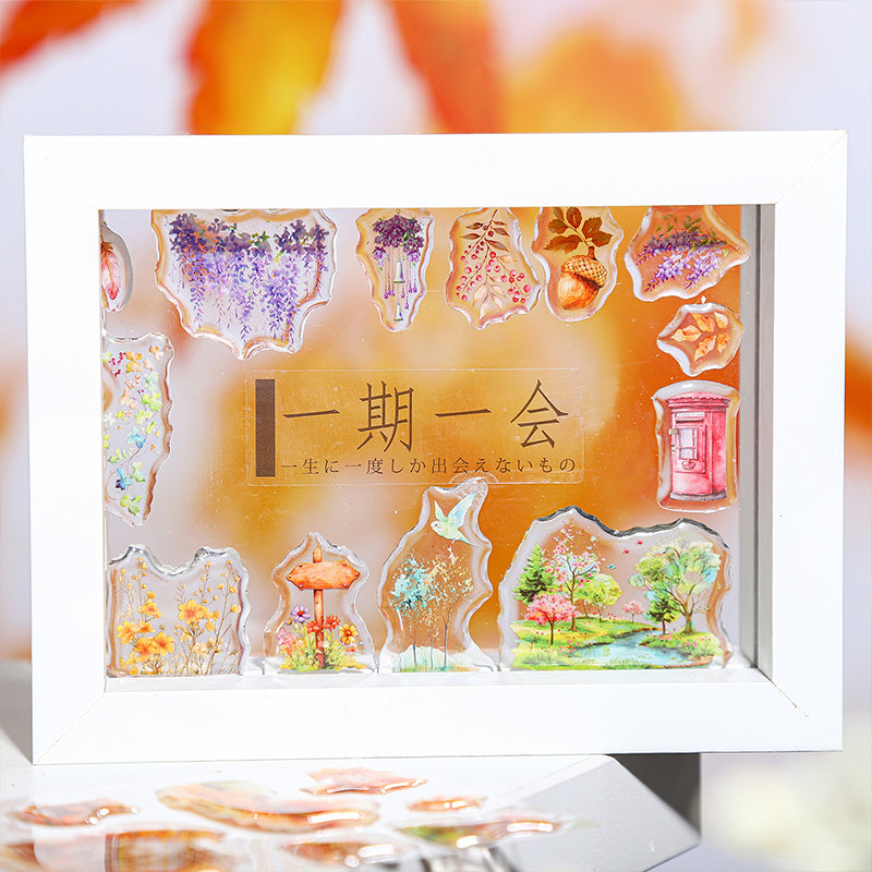 Transparent Dream Resin Stickers