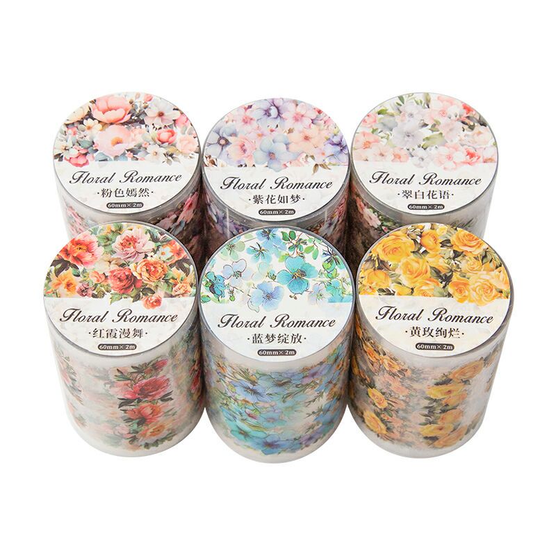 Floral Romantic Pre-cut Tape