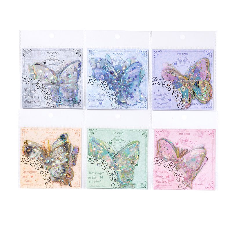 Gem Butterfly Sticker