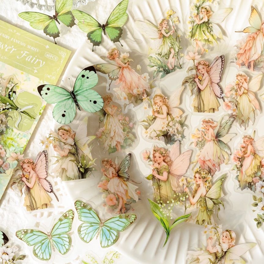 Flower Fairy Fantasy Sticker